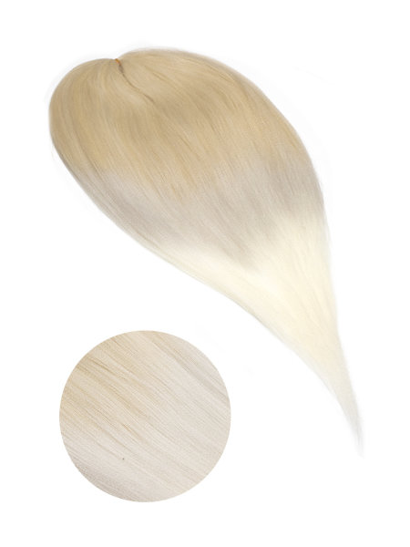 Hairshop Канекалон Вау Джау 613/60/600 1,3м/100 г (Блондин/Серебристый светлый/Белый)
