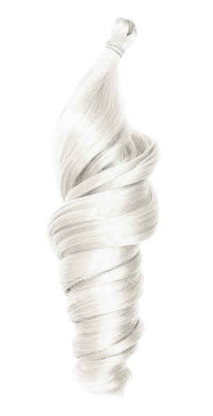 Hairshop Пони HairUp! для точечного афронаращивания 100-1 (1,4м/100гр) (Серый)