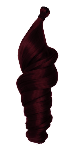 Hairshop Пони HairUp! для точечного афронаращивания 118-1 (1,4м/100гр) (Бордо)