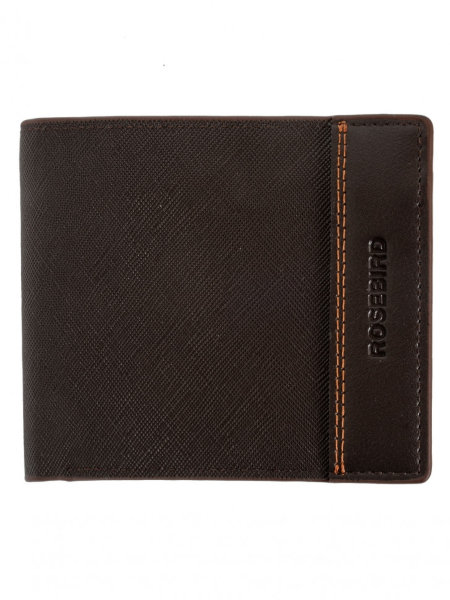 Кошелек 929-10 d.brown муж. иск.кожа
