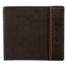 Кошелек 929-10 d.brown муж. иск.кожа