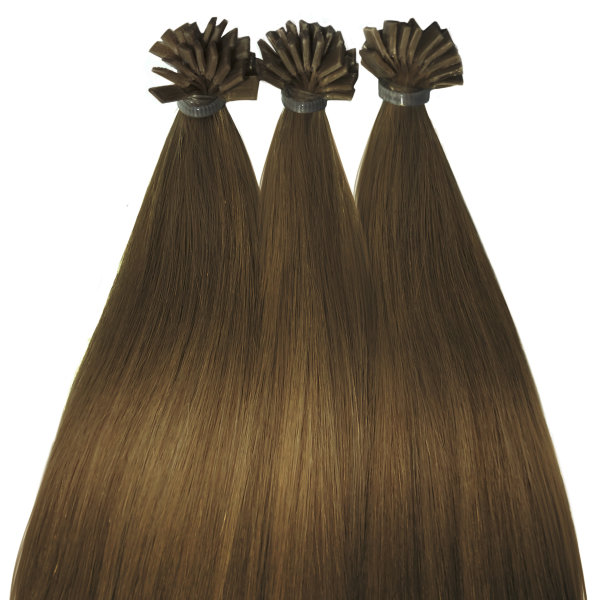 Hairshop Волосы для наращивания 6.3 60см 5STARS (20 капсул) (Шатен золотистый)
