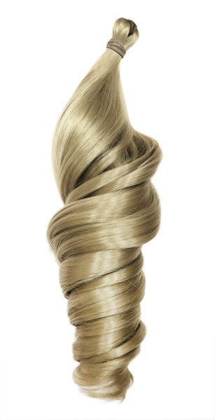 Hairshop Пони HairUp! для точечного афронаращивания 16-1 (1м/100гр) (Пепельно-русый)