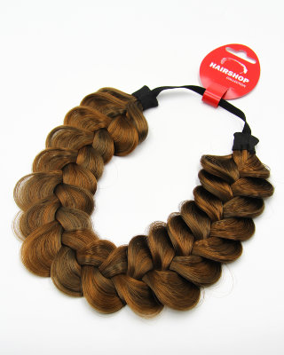 Hairshop Ободки коса макси Chocolate