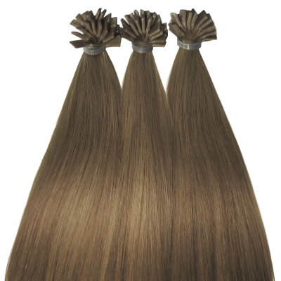 Hairshop Волосы для наращивания 7.7 60см 5STARS (20 капсул) (Светлый шатен)