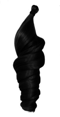 Hairshop Пони HairUp! для точечного афронаращивания 1B-1 (1м/100гр) (Черный натуральный)