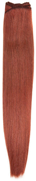 Hairshop Волосы на трессах Classic 7.44 (130) прямые 40 см (113 гр) (Рыже красный)