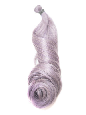 Hairshop Пони HairUp! для точечного афронаращивания Перламутровый лавандер (1,4м/100гр)