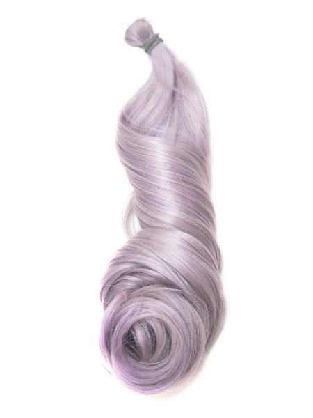 Hairshop Пони HairUp! для точечного афронаращивания Перламутровый лавандер (1,4м/100гр)