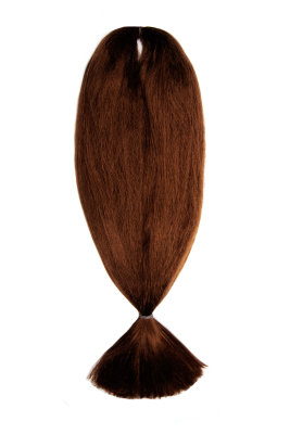 Hairshop Канекалон АИДА 33 (Темно коричневый с баклажаном)