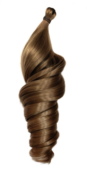 Hairshop Пони HairUp! для точечного афронаращивания 27-2 (1,4м/100гр) (Каштановый светлый)