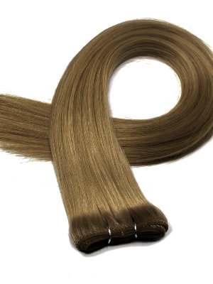 Hairshop Волосы на трессах J-Line 6.0 (6) 50 см (50 гр) (Темно-русый)