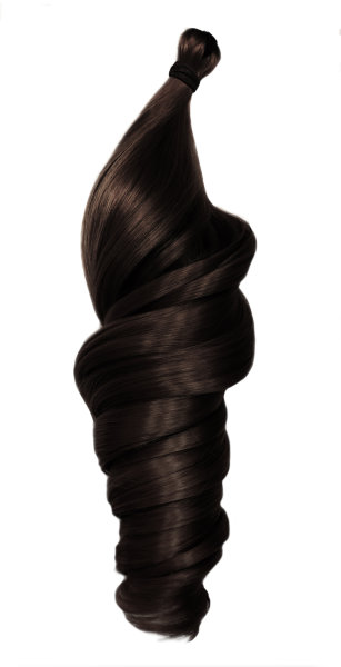 Hairshop Пони HairUp! для точечного афронаращивания 6 (1,4м/100гр) (Шоколад)