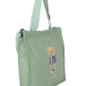 Сумка FD 10129 green молодежн. текстиль