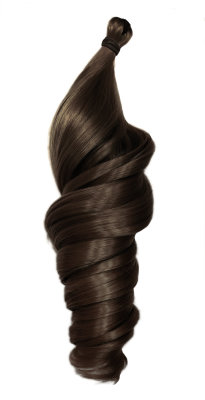 Hairshop Пони HairUp! для точечного афронаращивания 7 (1м/100гр) (Шоколодно-русый)