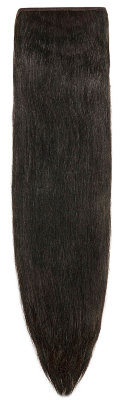 Hairshop Хвост на ленте Одри 1.0 (1) прямой 50 см (113 гр) (Черный)