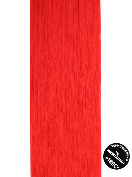 Hairshop Пони HairUp! для точечного афронаращивания ПРЯМЫЕ К 20 (1,4м/100гр) (Темно-красный)