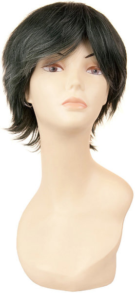 Hairshop Парик Косплей 5/ 600 (Т2614/1001 - JYG1077) (Натурально каштановый/Белый)