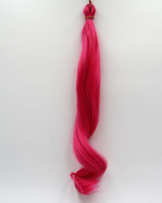Hairshop Пони HairUp! для точечного афронаращивания К 24-2 (1м/100гр) (Темно-розовый)