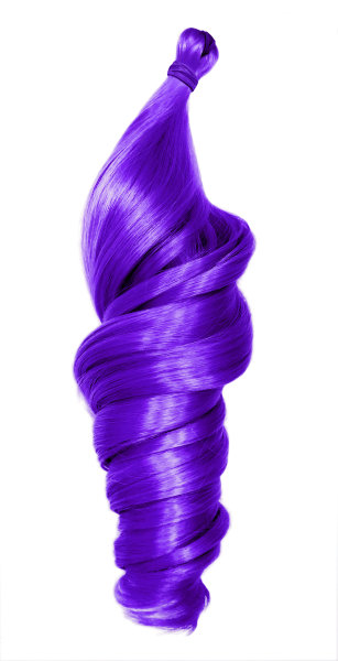 Hairshop Пони HairUp! для точечного афронаращивания Ф 11-2 (1м/100гр) (Фиолетовый)