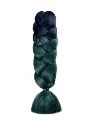 Hairshop Канекалон ШАДЭ 1/З 1 (Черный/Темнозеленый)