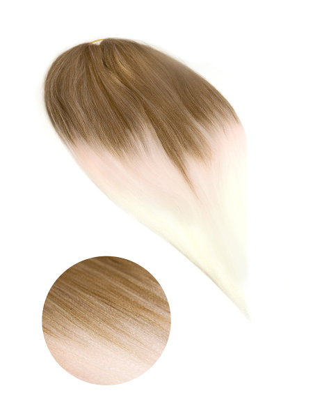 Hairshop Канекалон Вау Джау 27/К1/600 1,3м/100 г (Русый с переходом в нежнорозовый на концах белый)
