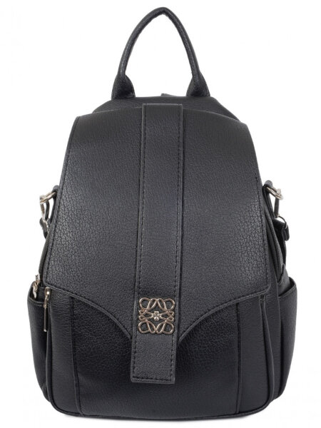 Рюкзак 206 black жен. иск.кожа