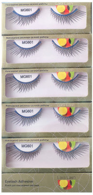 Hairshop Набор 5шт. Ресницы накладные В F M K2  MG601