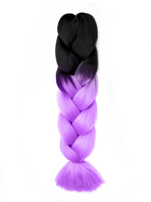 Hairshop Канекалон ШАДЭ 1/Ф 26 (Черный/Розово-фиолетовый)