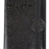 Обложка паспорта 1965 black жен. иск.кожа