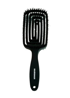 Hairshop Щетка массажная спиральная с комбинированной щетиной (большая)