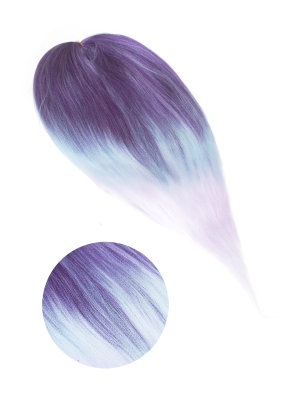 Hairshop Канекалон Вау Джау Ф5/Г16/Ф1 1,3м/100 г (Фиолетовый/Голубой/Розовый)